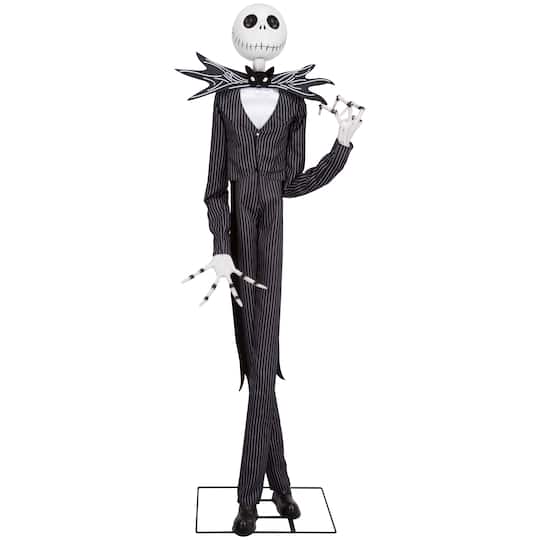 6.5ft. Disney® Jack Skellington Life-Size Animated Halloween Figure Décor